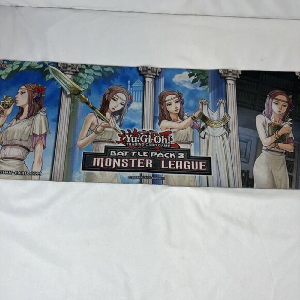 1x Playmat: Yu-Gi-Oh!: Battle Pack 3: Monster League: 1996 Edition: (4 Ladies)